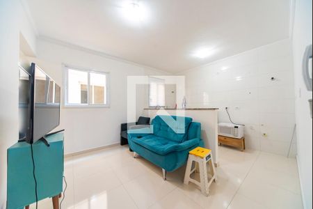 Sala de apartamento para alugar com 2 quartos, 41m² em Vila Guaraciaba, Santo André
