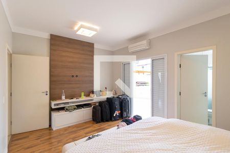 Quarto da suíte 1 de casa de condomínio para alugar com 3 quartos, 261m² em Swiss Park, Campinas