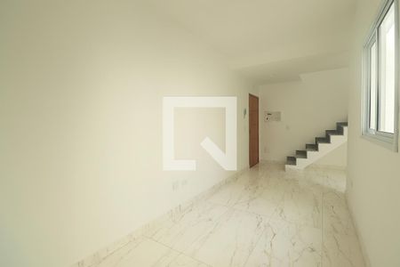 Sala de apartamento à venda com 2 quartos, 88m² em Vila Aquilino, Santo André