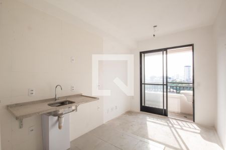 Sala/Cozinha de apartamento à venda com 1 quarto, 28m² em Km 18, Osasco