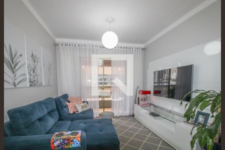 Sala  de apartamento à venda com 3 quartos, 91m² em Nova Campinas, Campinas