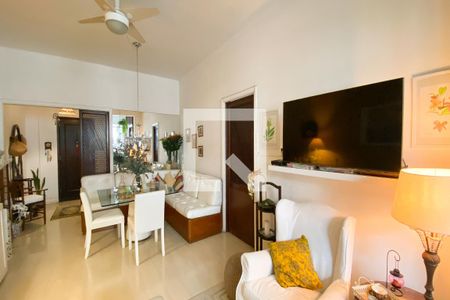 Sala de apartamento à venda com 4 quartos, 110m² em Leblon, Rio de Janeiro