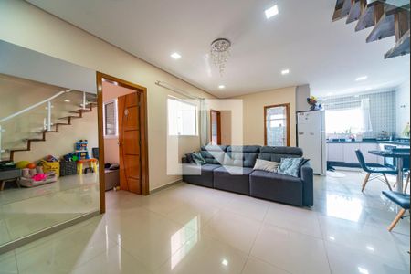 Sala de apartamento para alugar com 2 quartos, 140m² em Vila Assunção, Santo André