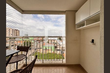 Sacada de apartamento à venda com 2 quartos, 50m² em Vila Curuçá, Santo André