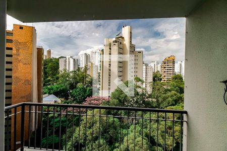 Vista da Varanda de apartamento à venda com 3 quartos, 80m² em Vila Andrade, São Paulo