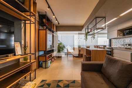 Sala de apartamento à venda com 3 quartos, 91m² em Alphaville Empresarial, Barueri