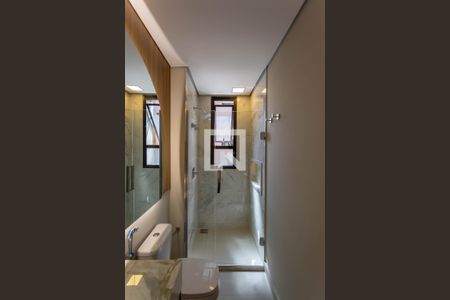 Banheiro de apartamento para alugar com 1 quarto, 76m² em Funcionários, Belo Horizonte