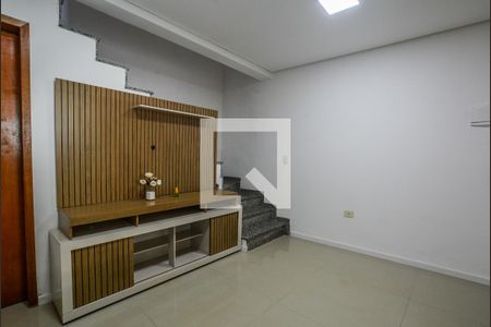 Sala de casa à venda com 2 quartos, 68m² em Vila Valparaiso, Santo André