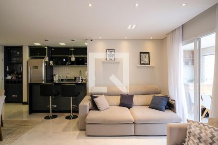 Sala de apartamento à venda com 2 quartos, 87m² em Jardim São Caetano, São Caetano do Sul