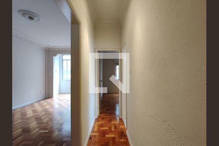 Corredor de apartamento à venda com 3 quartos, 110m² em Rio Comprido, Rio de Janeiro