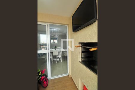 Varanda de apartamento à venda com 3 quartos, 84m² em Vila Guiomar, Santo André