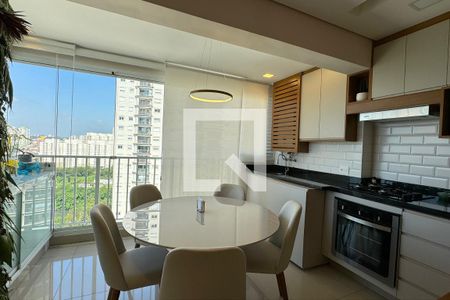 Sala de Jantar de apartamento à venda com 2 quartos, 59m² em Alphaville Empresarial, Barueri