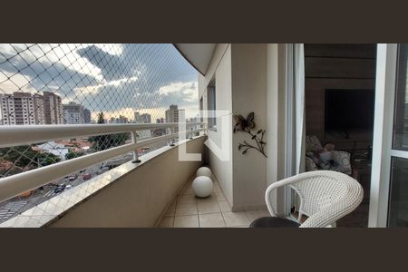 Varanda Sala de apartamento à venda com 3 quartos, 300m² em Vila Assunção, Santo André