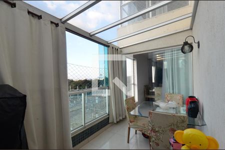 Varanda de apartamento à venda com 3 quartos, 183m² em Sagrada Família, Belo Horizonte