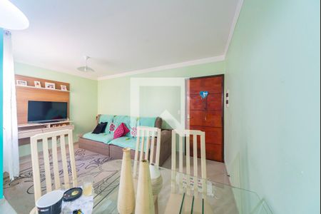 Sala de apartamento para alugar com 3 quartos, 93m² em Vila Assunção, Santo André