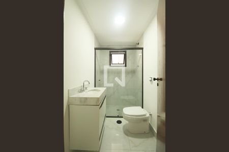 Suíte 1 - Banheiro do Quarto 1 de apartamento à venda com 3 quartos, 161m² em Vila Metalurgica, Santo André