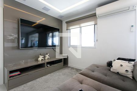 Sala de TV de apartamento à venda com 2 quartos, 83m² em Jardim Analia Franco, São Paulo
