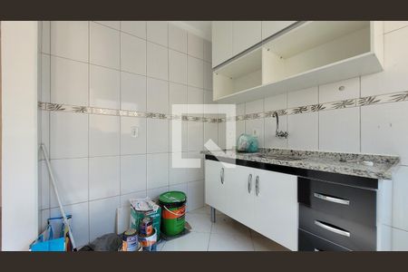 Cozinha  de apartamento para alugar com 2 quartos, 49m² em Parque das Nações, Santo André
