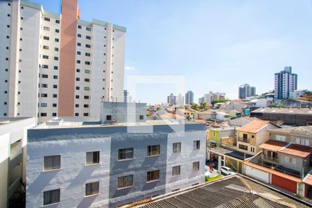 Vista da Varanda da Sala/Cozinha de apartamento para alugar com 2 quartos, 49m² em Vila Valparaíso, Santo André