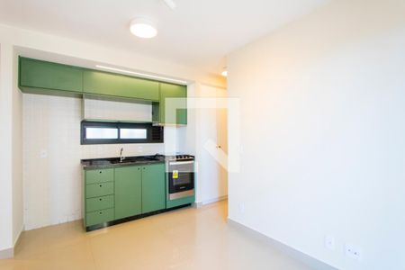 Sala/Cozinha de apartamento para alugar com 2 quartos, 49m² em Vila Valparaíso, Santo André