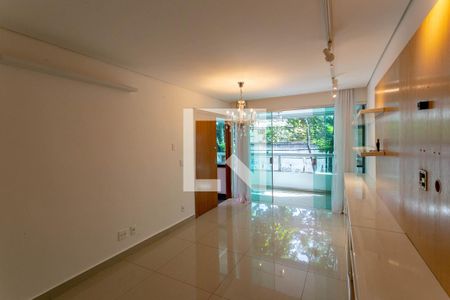 Sala de apartamento para alugar com 2 quartos, 72m² em Serra, Belo Horizonte