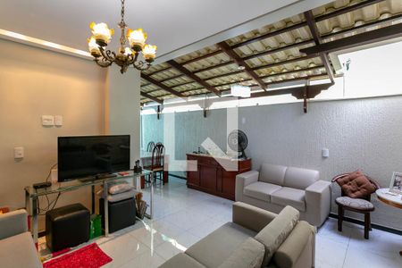 Sala de apartamento à venda com 3 quartos, 110m² em Castelo, Belo Horizonte