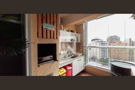 Varanda Gourmet de apartamento à venda com 2 quartos, 74m² em Vila Osasco, Osasco