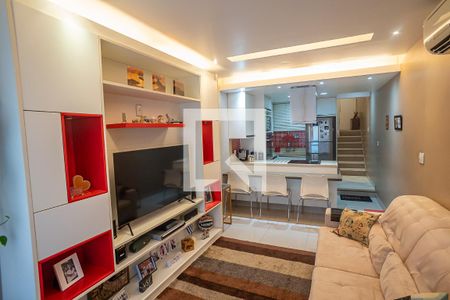 Sala  de apartamento à venda com 2 quartos, 74m² em Flamengo, Rio de Janeiro