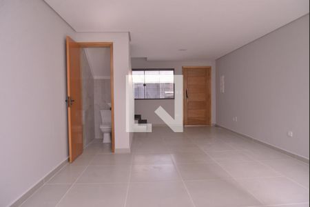 Sala de casa à venda com 3 quartos, 110m² em Vila Pires, Santo André