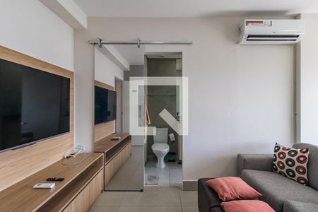 Sala de apartamento para alugar com 2 quartos, 80m² em Dezoito do Forte Empresarial/alphaville., Barueri