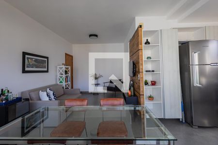 Sala de apartamento à venda com 1 quarto, 50m² em São Pedro, Belo Horizonte