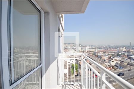 Varanda da Sala de apartamento para alugar com 1 quarto, 35m² em São Cristóvão, Rio de Janeiro
