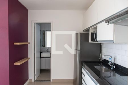 Cozinha de apartamento para alugar com 1 quarto, 37m² em Cambuci, São Paulo
