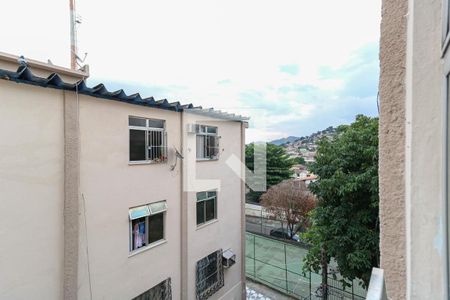 Sala vista de apartamento para alugar com 2 quartos, 50m² em Inhaúma, Rio de Janeiro
