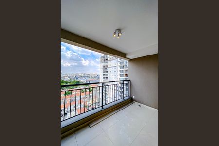Varanda da Sala de apartamento para alugar com 3 quartos, 64m² em Pari, São Paulo