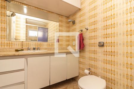 Banheiro da Suíte 1 de apartamento para alugar com 3 quartos, 117m² em Pinheiros, São Paulo