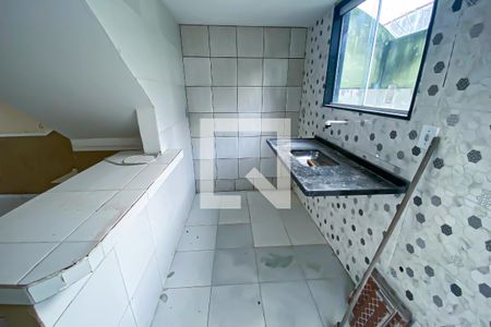 cozinha e area de serviço de casa para alugar com 1 quarto, 30m² em Taquara, Rio de Janeiro