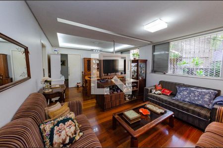 Sala de apartamento à venda com 4 quartos, 150m² em Serra, Belo Horizonte