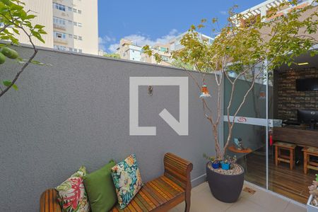 Varanda de apartamento à venda com 2 quartos, 72m² em Santo Antônio, Belo Horizonte