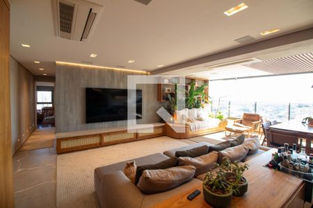 Sala de apartamento à venda com 3 quartos, 158m² em Cidade Monções, São Paulo