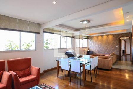 Sala de apartamento para alugar com 4 quartos, 180m² em Lourdes, Belo Horizonte