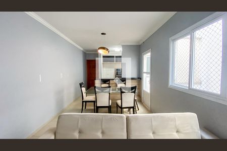 Sala - Sala de Jantar  de apartamento para alugar com 3 quartos, 89m² em Parque das Nações, Santo André