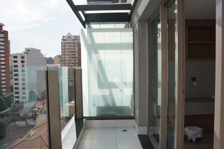 Varanda de kitnet/studio à venda com 1 quarto, 26m² em Pinheiros, São Paulo