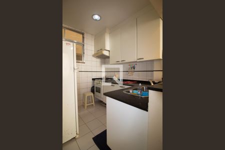 Cozinha americana de apartamento para alugar com 1 quarto, 48m² em Copacabana, Rio de Janeiro
