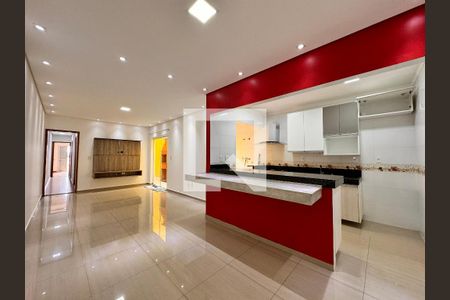Sala de apartamento para alugar com 3 quartos, 110m² em Parque das Nações, Santo André