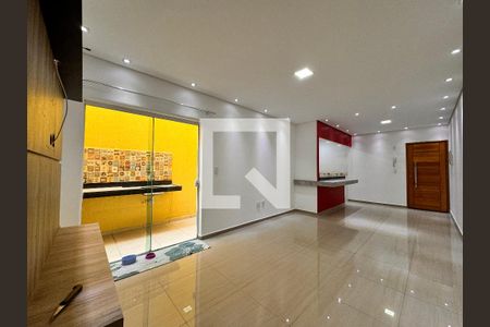Sala de apartamento à venda com 3 quartos, 110m² em Parque das Nações, Santo André