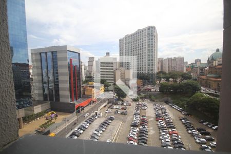 Vista da Sala/Cozinha de apartamento para alugar com 1 quarto, 24m² em Sé, São Paulo