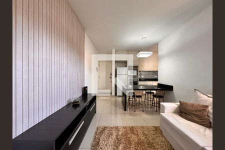 Sala de apartamento para alugar com 2 quartos, 61m² em Paraíso, Santo André
