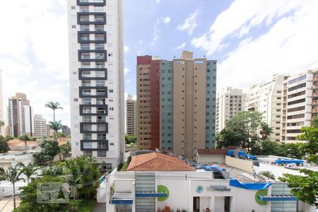 Vista da Sala de apartamento para alugar com 1 quarto, 52m² em Cambuí, Campinas