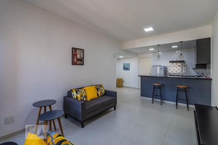 Sala de apartamento para alugar com 1 quarto, 55m² em Alphaville Industrial, Barueri